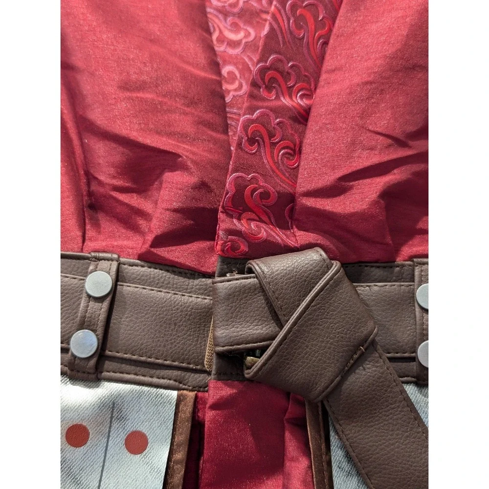 NWT Disney Store Deluxe Mulan Costume Outfit Live Action Film 7/8 Halloween